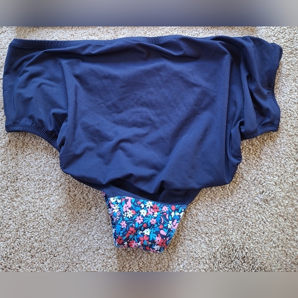 Draper James Lands End Floral Swim Bottoms Full Coverage Womens Size 18W - Picture 3 of 3
